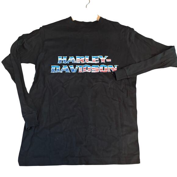 Harley Davidson Youth Large Long Sleeve Shirt Killer Creek HD Roswell GA - Picture 1 of 5